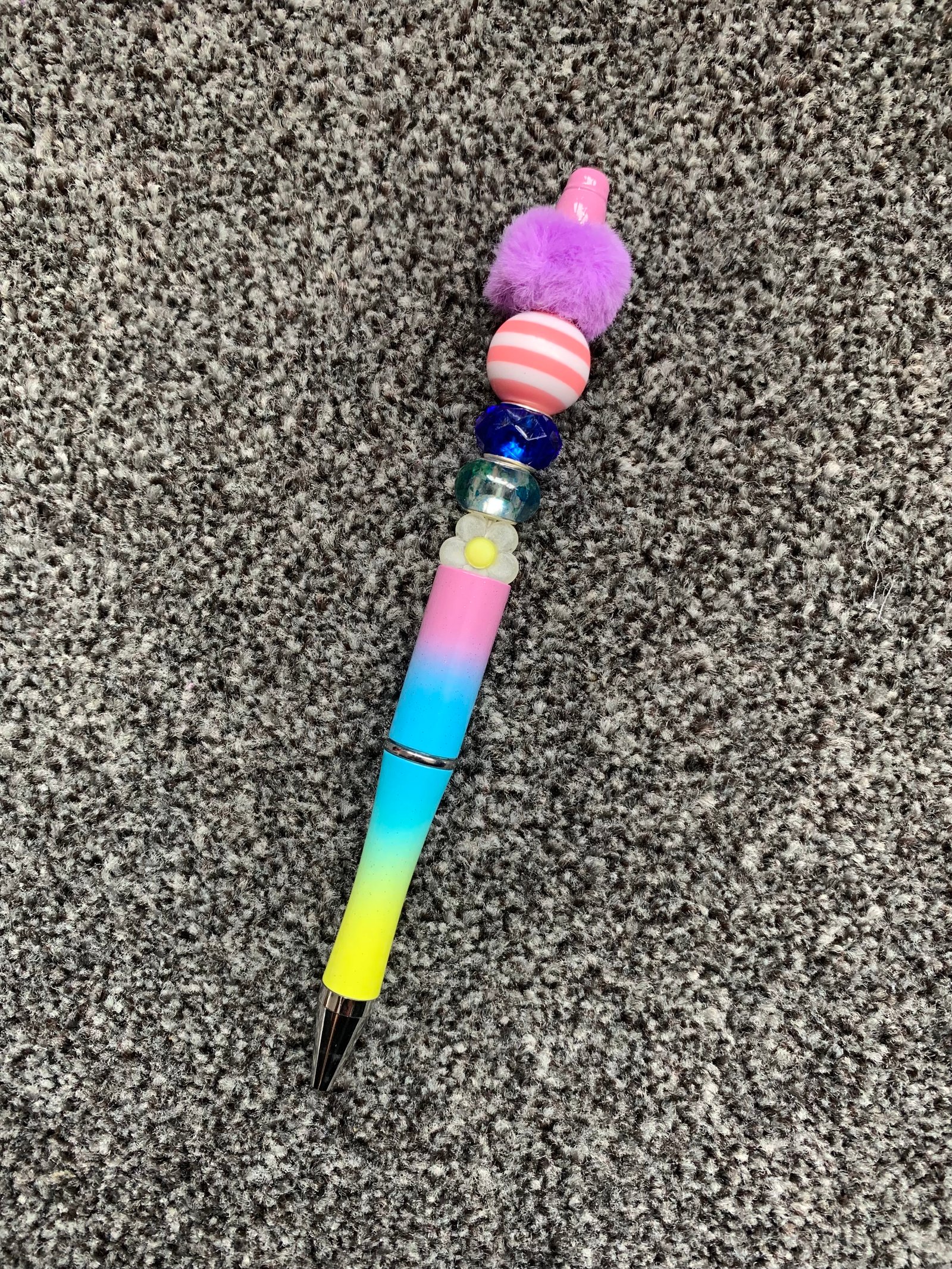 Hand Crafted Writing Pen (Rainbow)